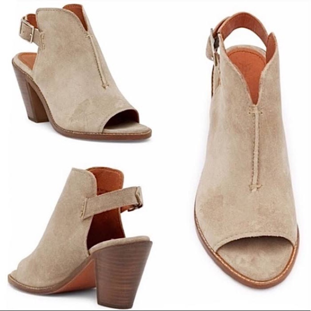 Frye Courtney Sling sandals with block heel